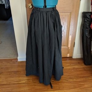Black Renaissance festival skirt